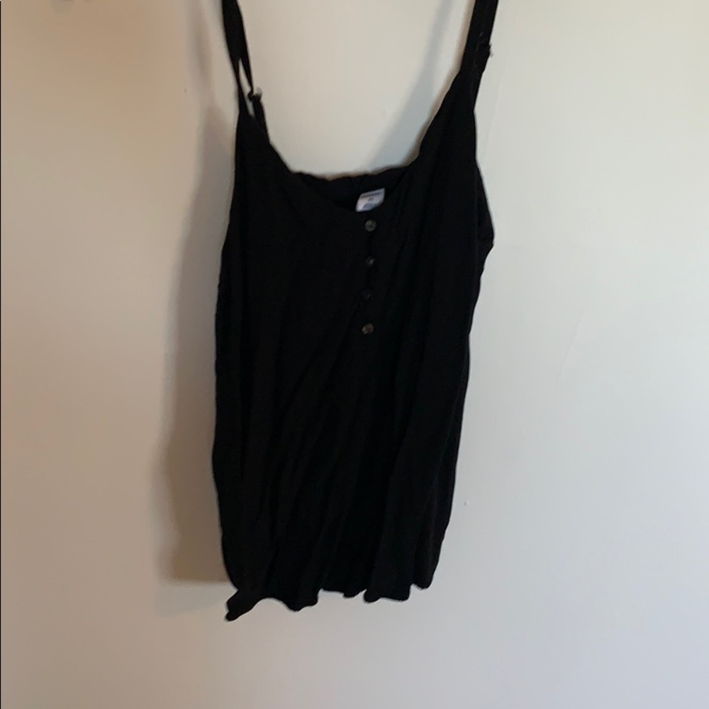 Black Old Navy Tank Blouse